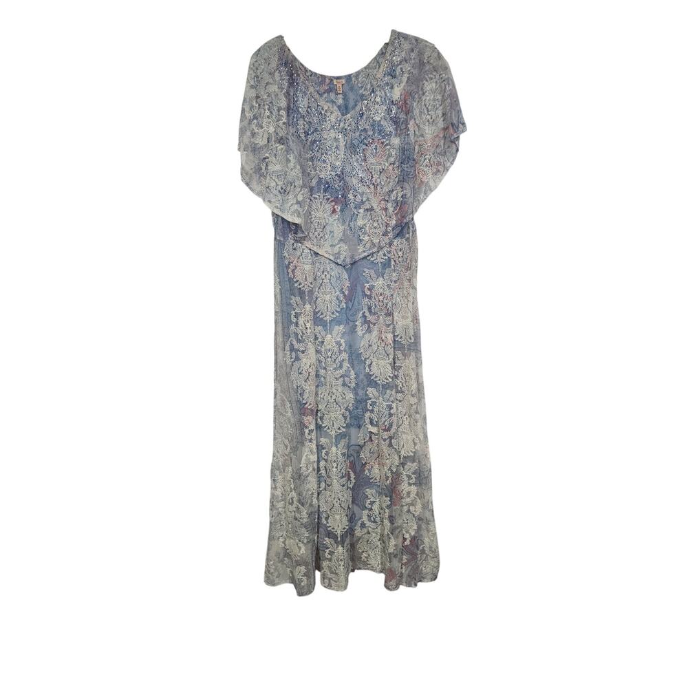 Women's Blue Bling Reba Dress Size 10